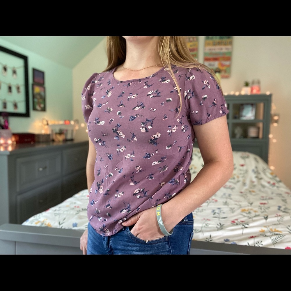 Floral Shirt | Dainty Shirt | Babydoll Shirt